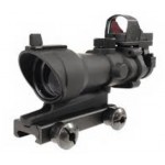 Прицел оптический AIM-O ACOG 4×32 Scope + Mini Red Dot Black AO5317-BK
